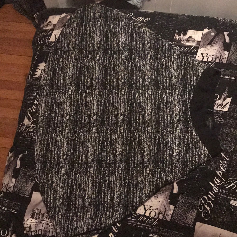 Black and White Skirt